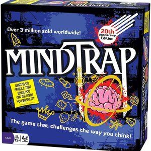 3/$77❤️MINDTRAP 20th Anniversary Edition party trivia game puzzle brainteaser